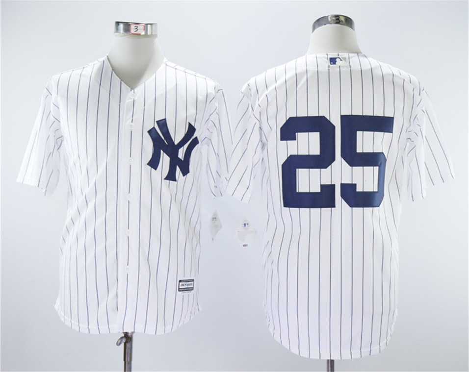 Yankees 25 Gleyber Torres (No Name) White Cool Base Stitched Baseball Jerseys,We sell and wholesale Yankees 25 Gleyber Torres (No Name) White Cool Base Stitched Baseball Jerseys on line form chian!